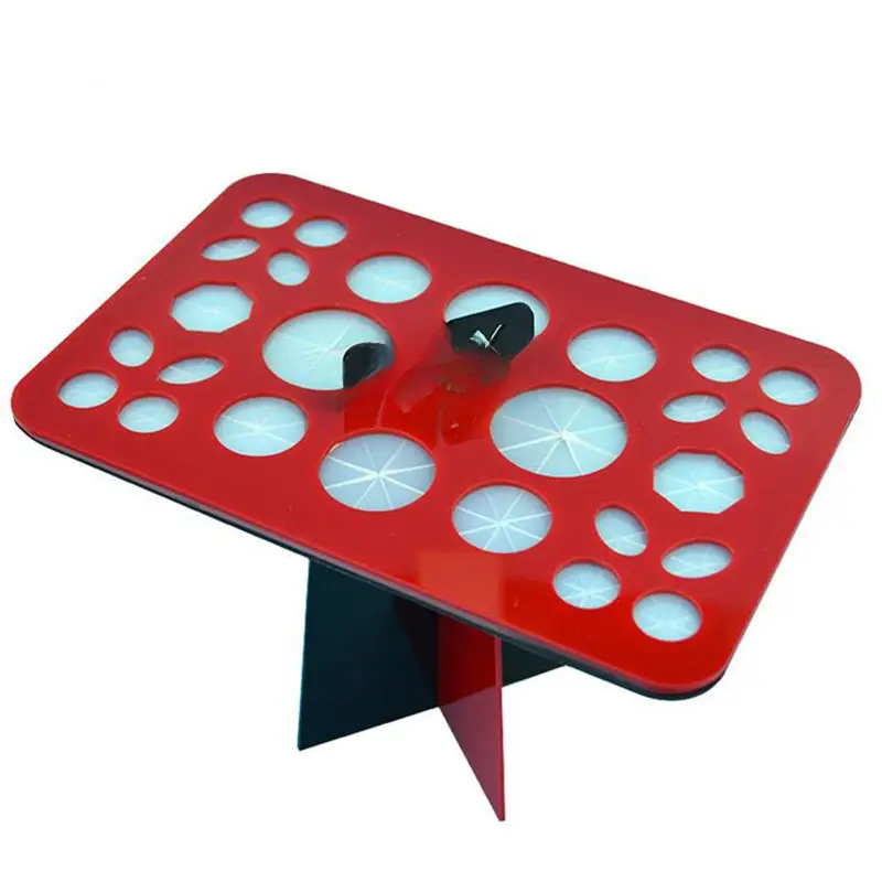 Acrylic Drying Rack with 14 Holes for Brushes