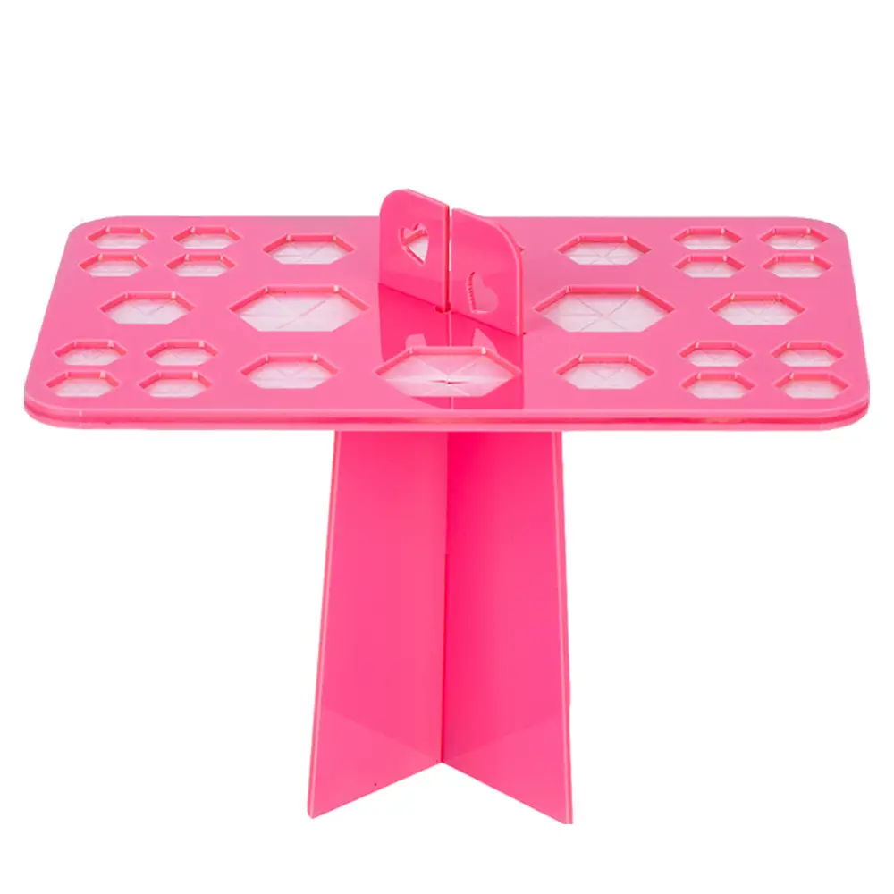 Acrylic Drying Rack with 14 Holes for Brushes