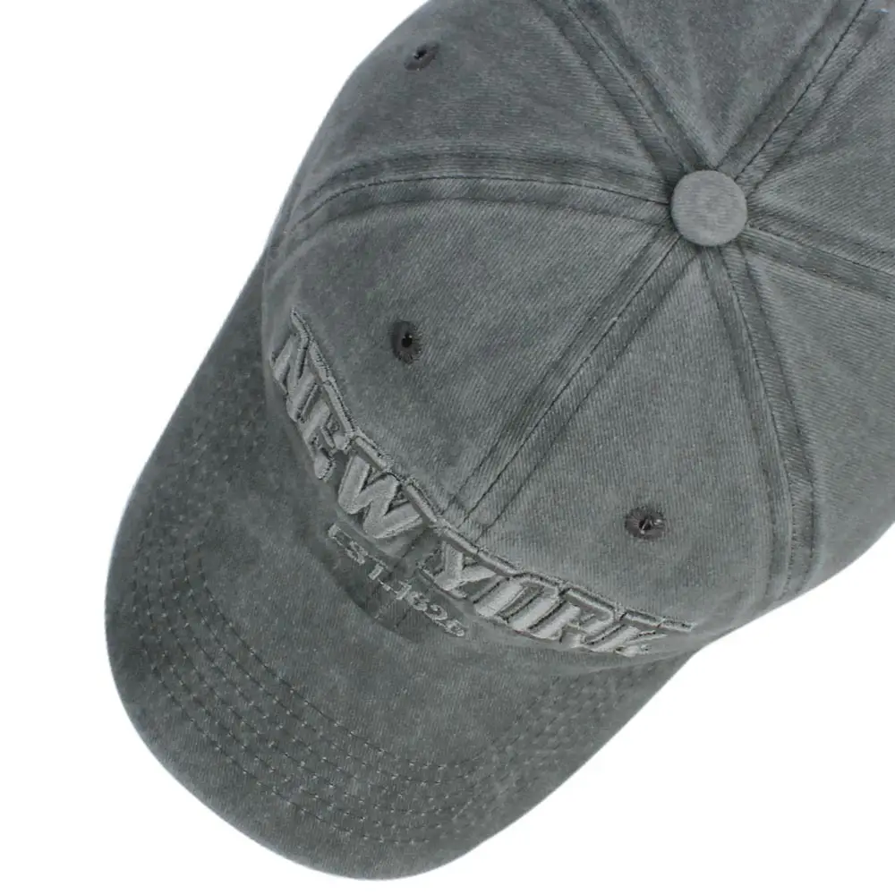 Women Letter Embroidered Baseball Cap Orange Washable - Image 12