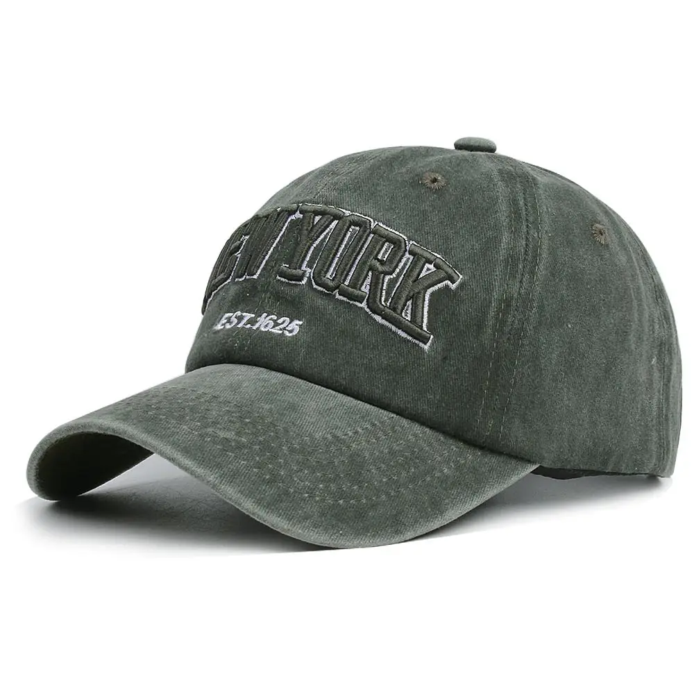 Women Letter Embroidered Baseball Cap Orange Washable - Image 7