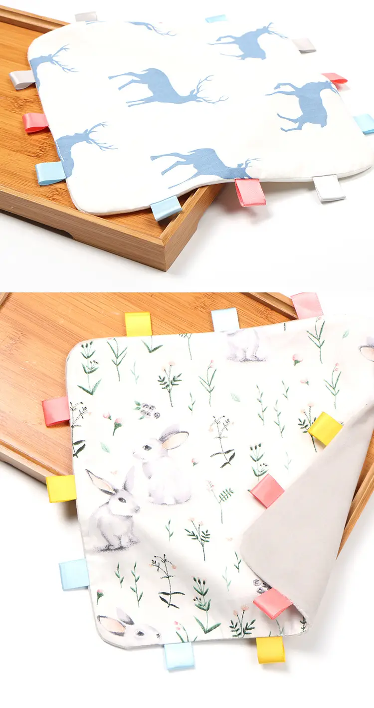 Baby Cartoon Handkerchief Towel Set Cotton Newborn Safe — feature 10