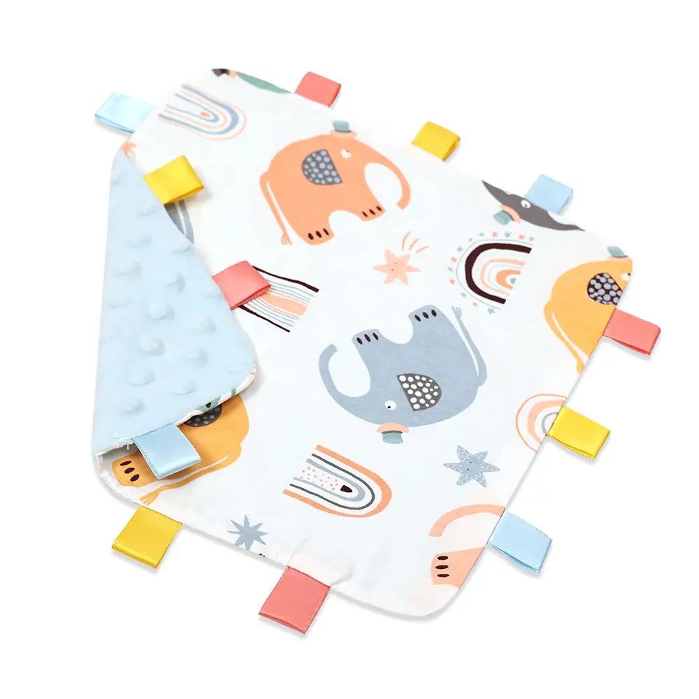 Baby Cartoon Handkerchief Towel Set Cotton Newborn Safe - Image 21