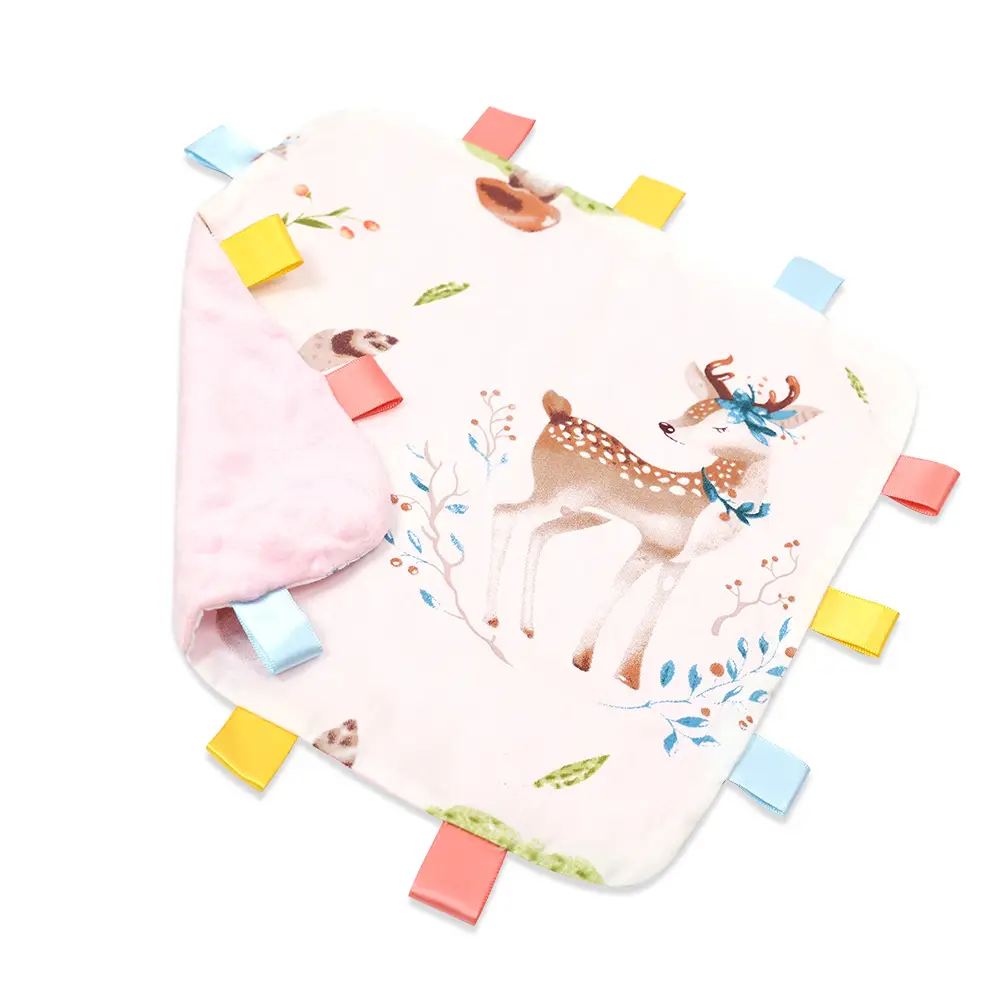 Baby Cartoon Handkerchief Towel Set Cotton Newborn Safe - Image 22
