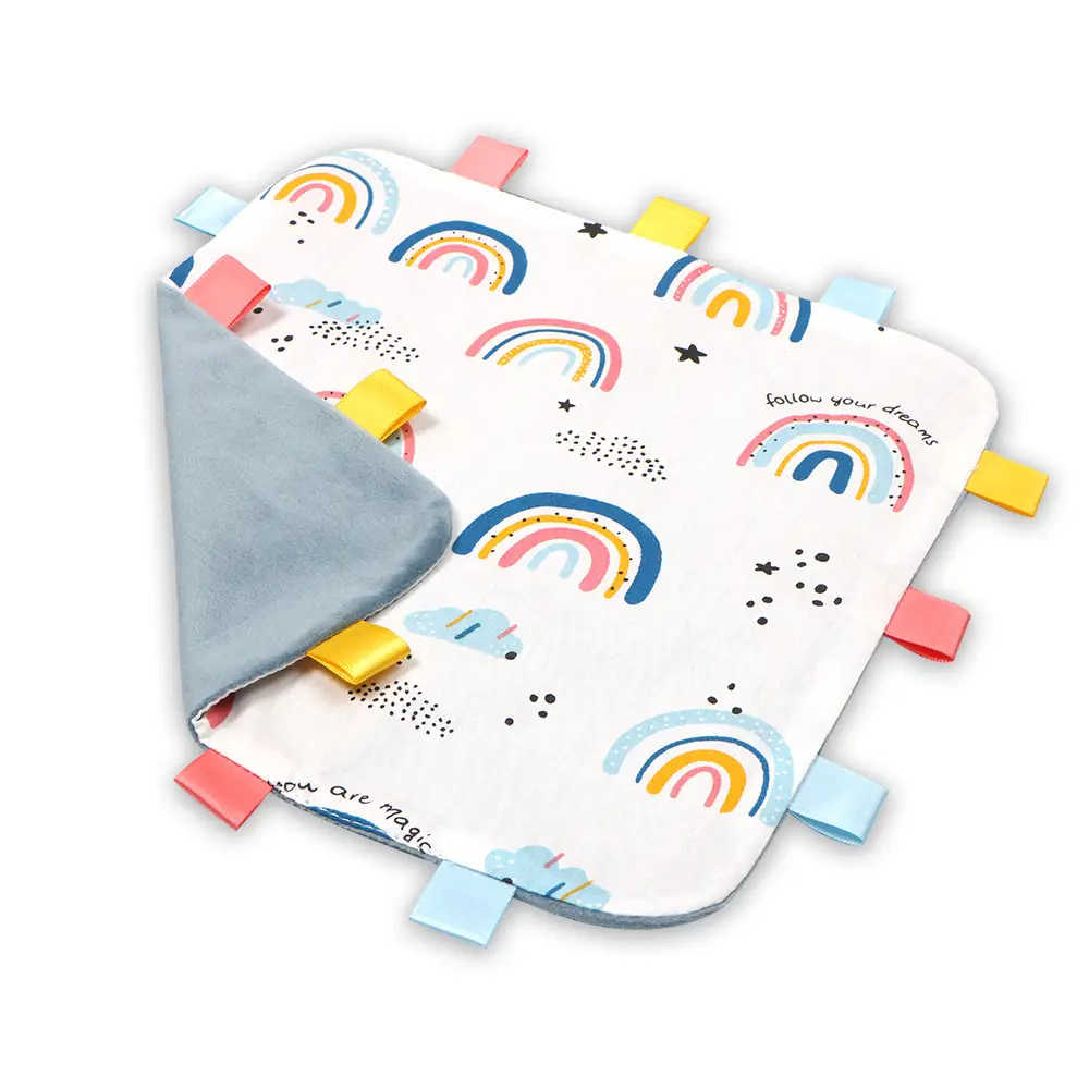 Baby Cartoon Handkerchief Towel Set Cotton Newborn Safe - Image 5
