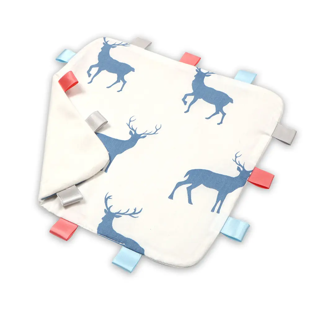Baby Cartoon Handkerchief Towel Set Cotton Newborn Safe - Image 6