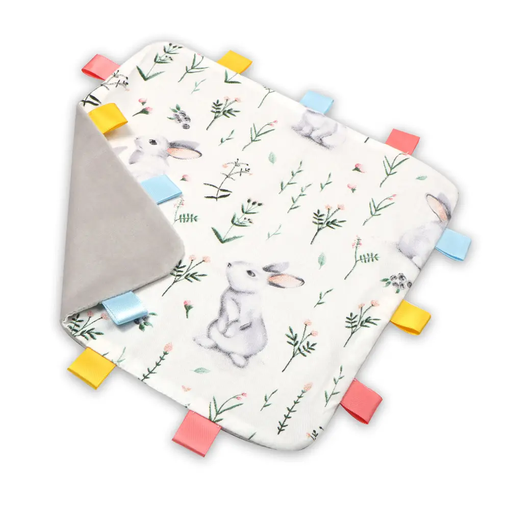 Baby Cartoon Handkerchief Towel Set Cotton Newborn Safe - Image 7