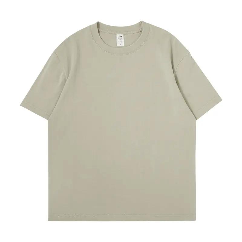 Women 230g Solid Color Crew Neck T-Shirt - Image 18