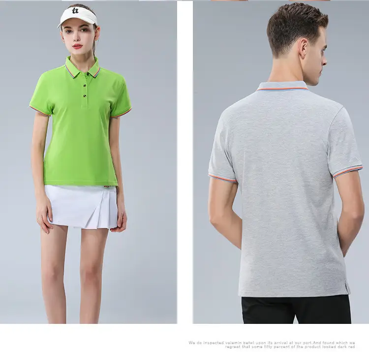 Blue Polo Shirt with Embroidered Logo and Red Trim — feature 15