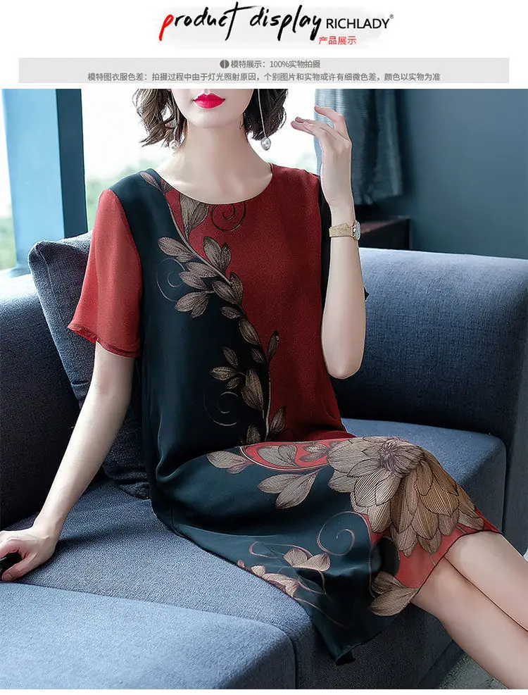 2024 Summer Floral Knee Length Dress for Women — feature 5
