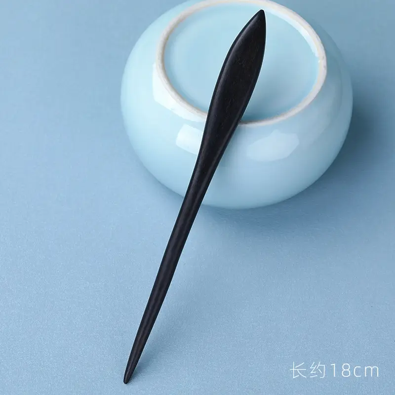 Elongated Hairpin with Dragon Design, 18cm, Matte Finish - Image 6