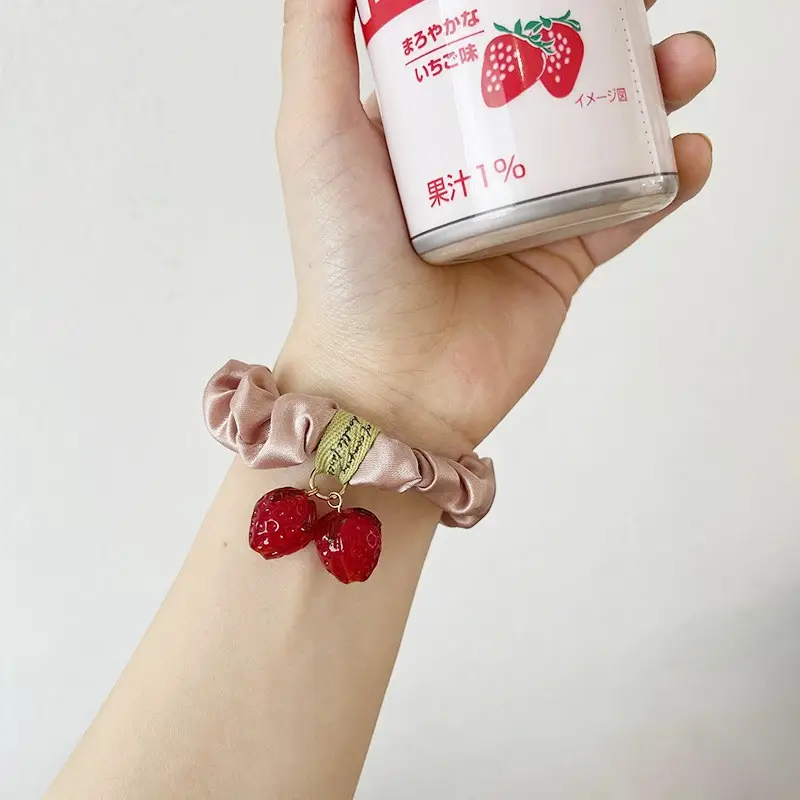 Women's Fruit Hair Tie with Bow for New Year - Image 3