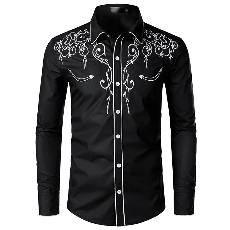New Men 3D Printed Shirts Black Crown Design 2025