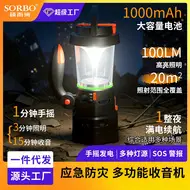 Shuoebo Multifunctional LED Emergency Light with Hand Cank & FM Audio — feature 14
