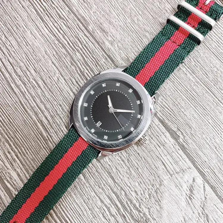 Silver Chain Watch with White Dial for Men - Image 3