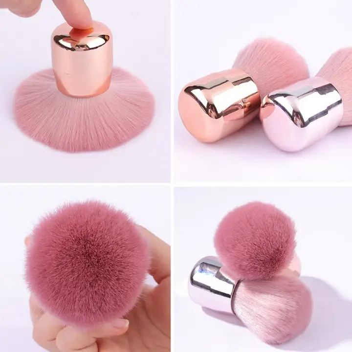 Mushroom Makeup Brush with Rhinestones for Blush & Powder - Image 21