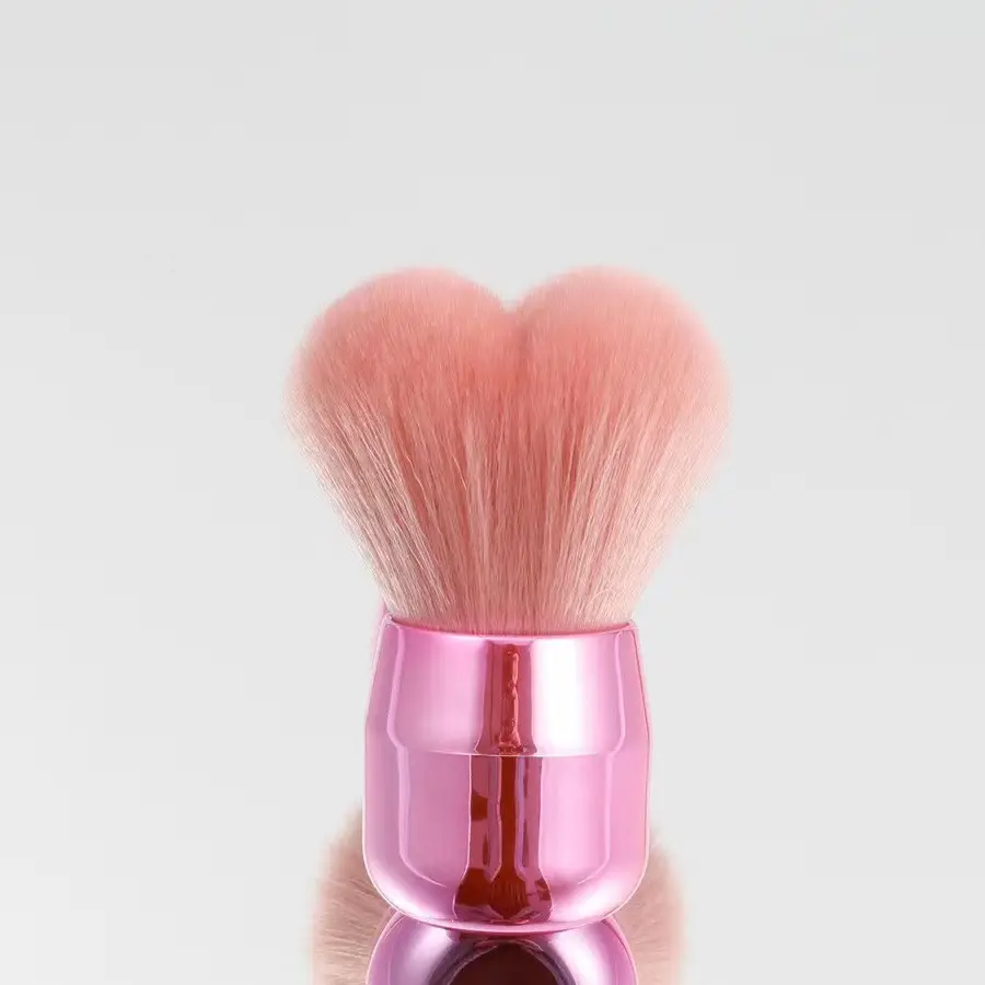 Mushroom Makeup Brush with Rhinestones for Blush & Powder - Image 15