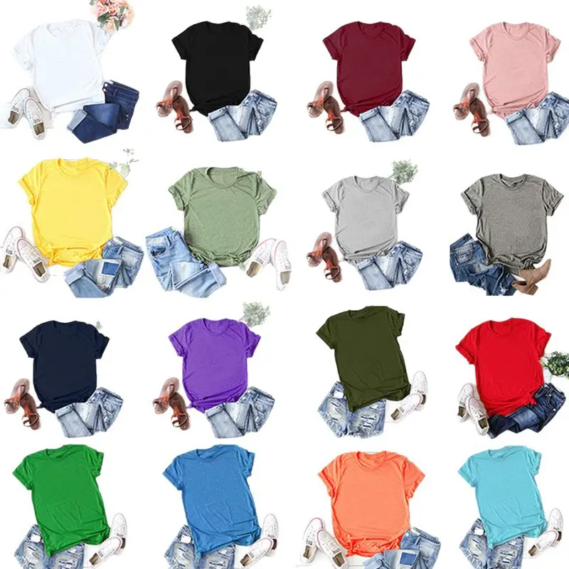Pink Short Sleeve T-Shirt for Men Women Loose Fit - Image 30