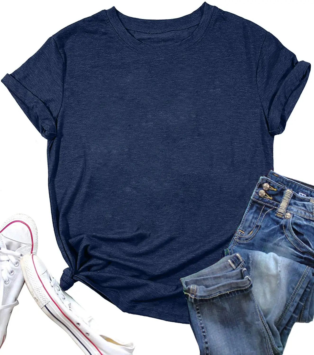 Pink Short Sleeve T-Shirt for Men Women Loose Fit - Image 12