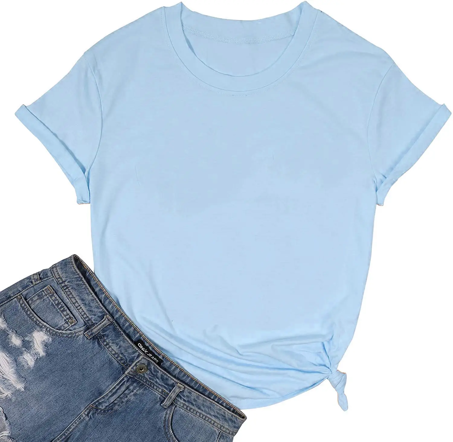 Pink Short Sleeve T-Shirt for Men Women Loose Fit - Image 13