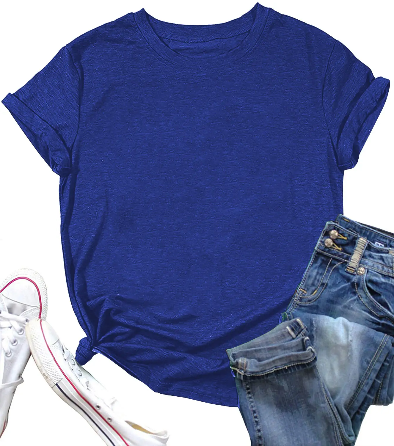 Pink Short Sleeve T-Shirt for Men Women Loose Fit - Image 19