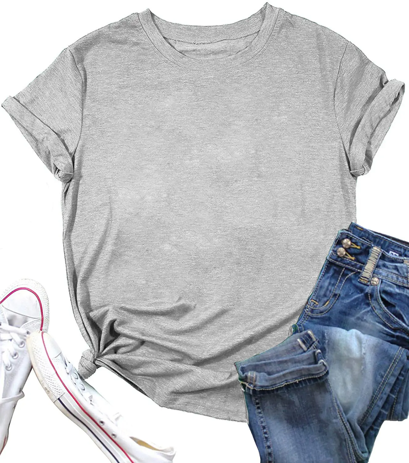 Pink Short Sleeve T-Shirt for Men Women Loose Fit - Image 2
