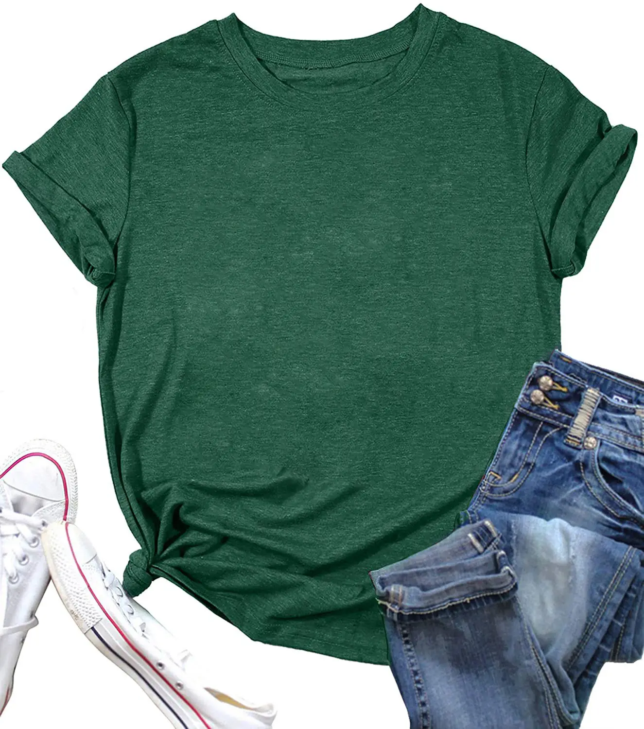 Pink Short Sleeve T-Shirt for Men Women Loose Fit - Image 20