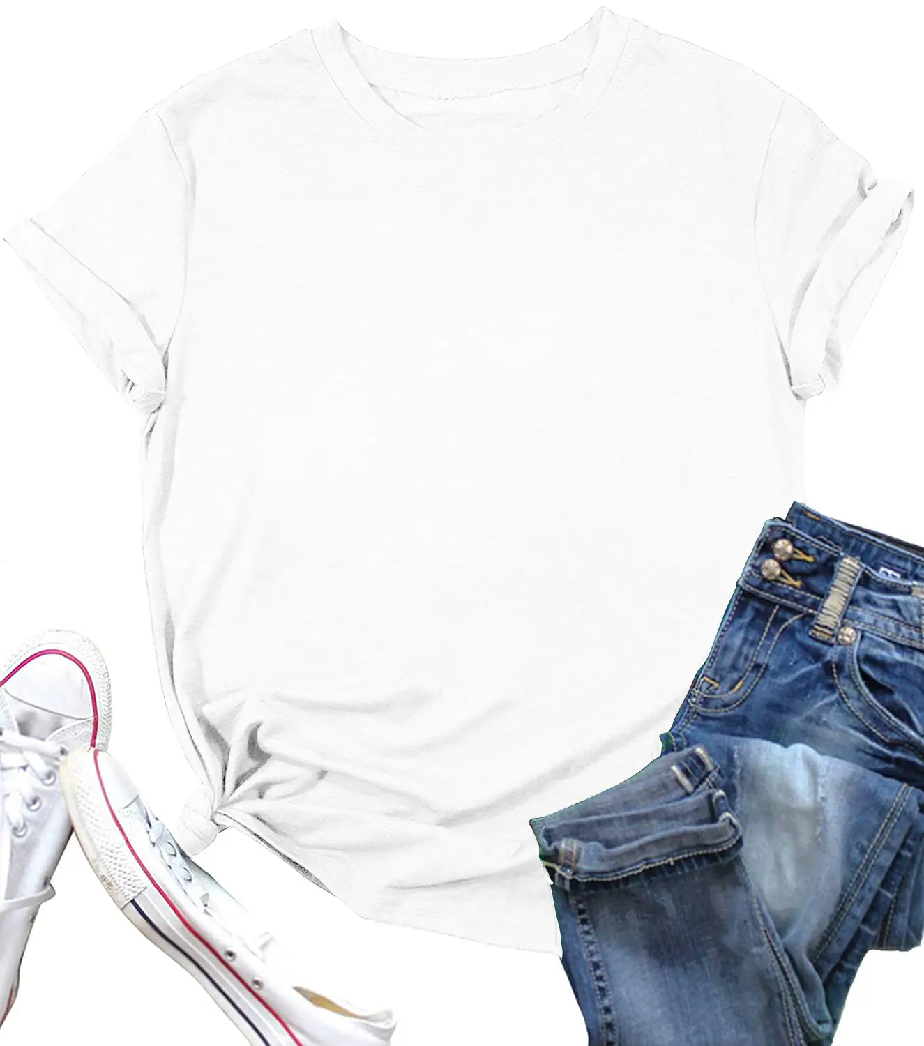 Pink Short Sleeve T-Shirt for Men Women Loose Fit - Image 7