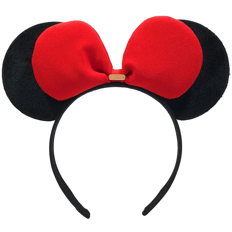 Red Bowknot Headband for Girls Korean Style