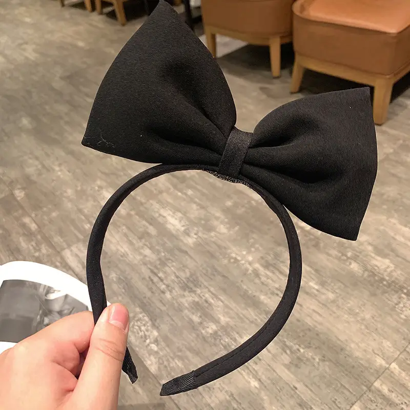 Red Bowknot Headband for Girls Korean Style