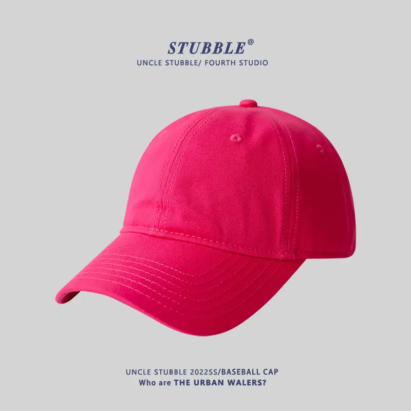 Naked Baseball Cap Women Pink Large Size - Image 7