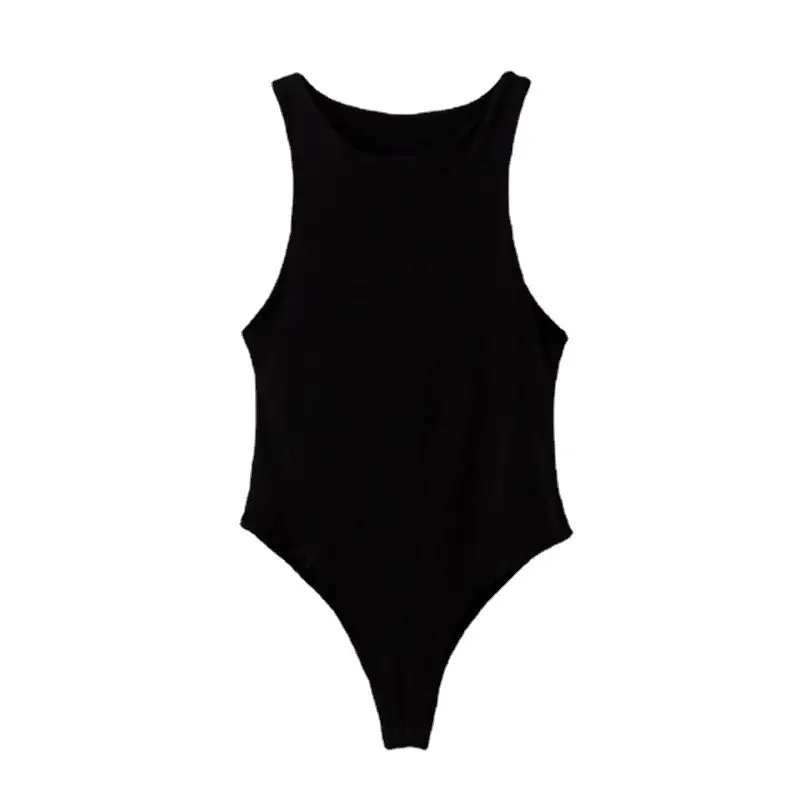 Women's Sleeveless Strapless Jersey Body Suit Solid Color - Image 15