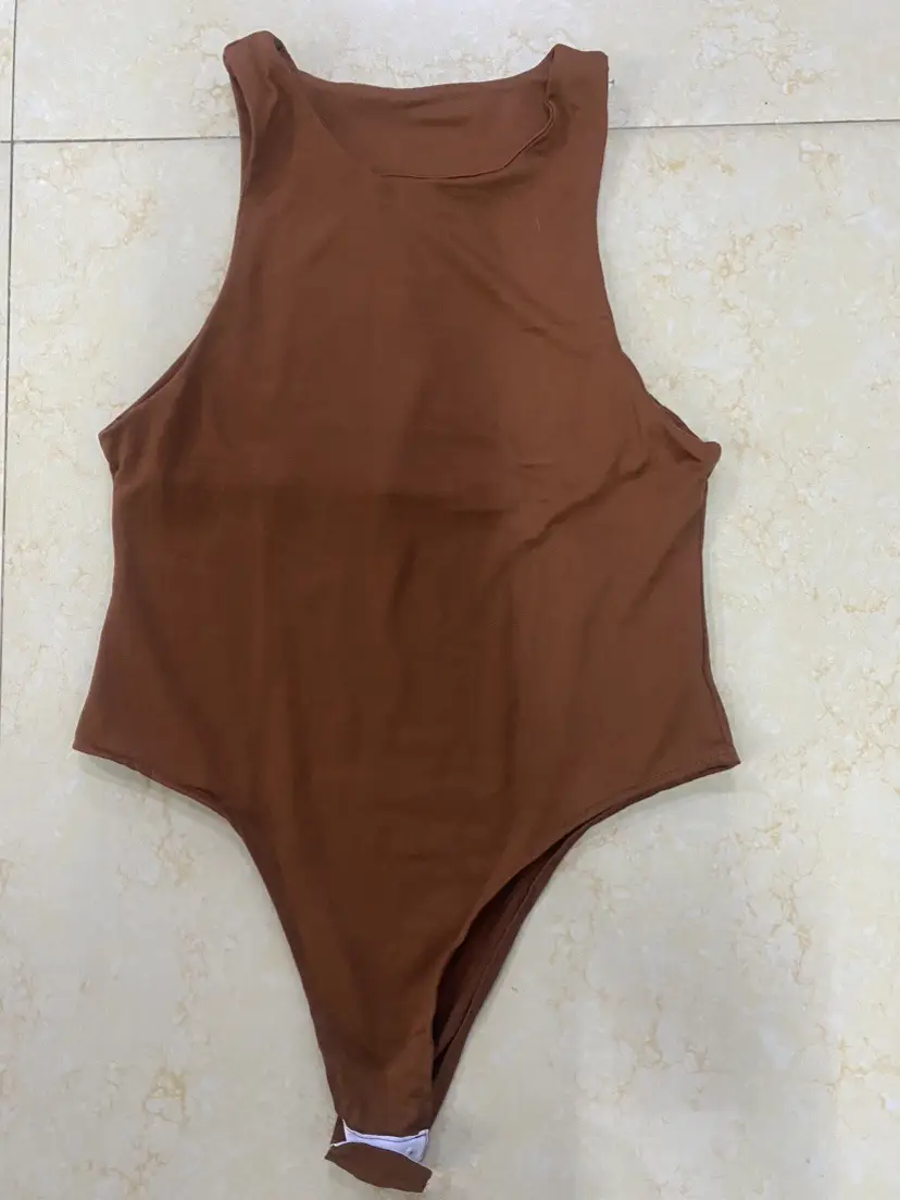 Women's Sleeveless Strapless Jersey Body Suit Solid Color - Image 9