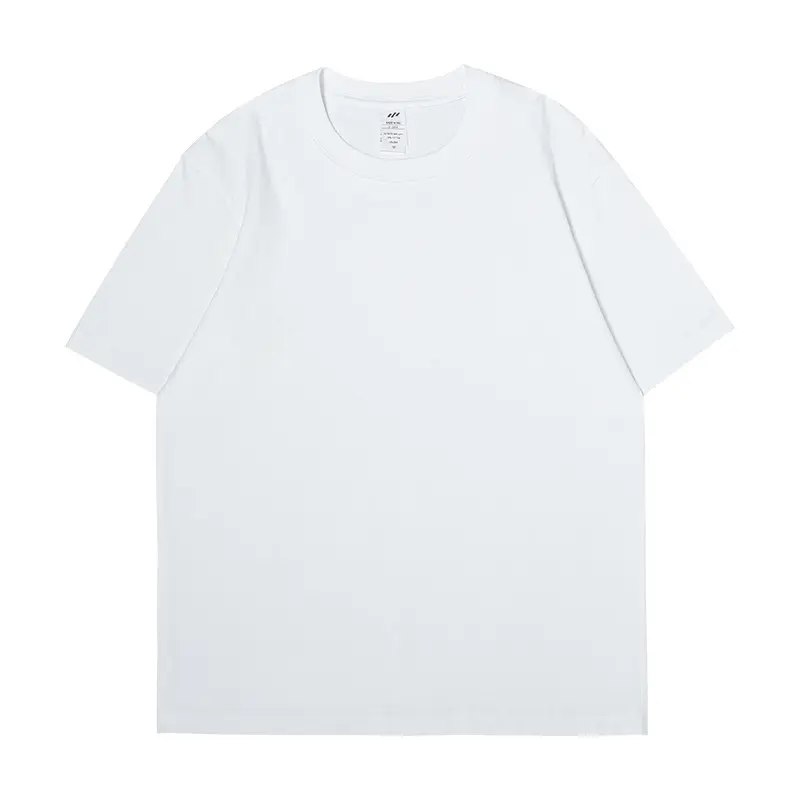 Women Navy Cotton T-Shirt Casual Round Neck 230g - Image 30