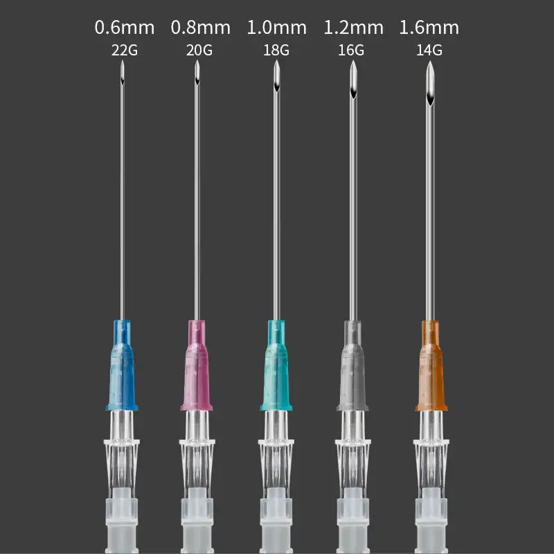 Disposable Catheter Needle Human Puncture Stainless Steel Titanium