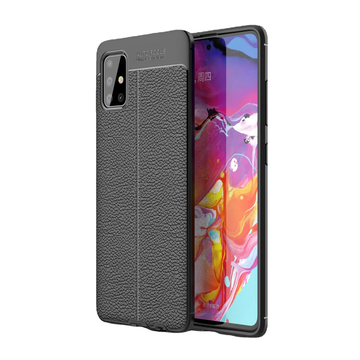 Lychee Leather Phone Case S25 Ultra Anti-Drop - Image 5