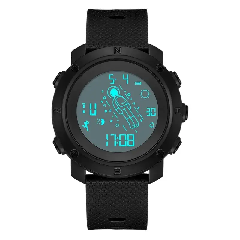 Sanda Astronaut Series 4Pc Digital Watches for Men Women