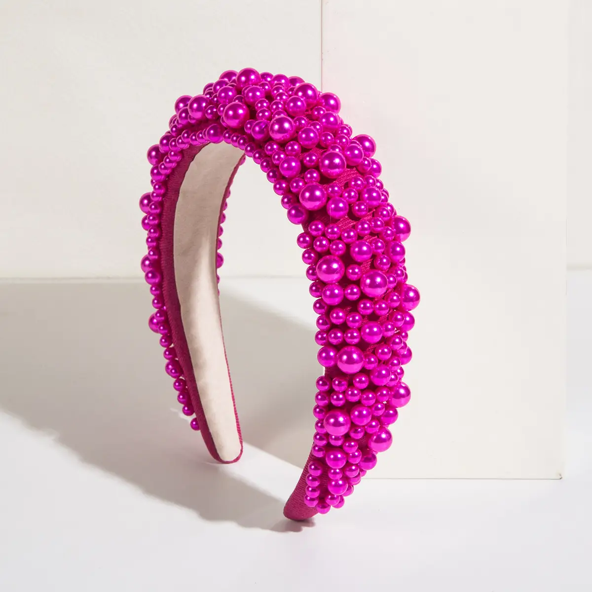Golden Pearl Hairband for Women's Hair Accessories