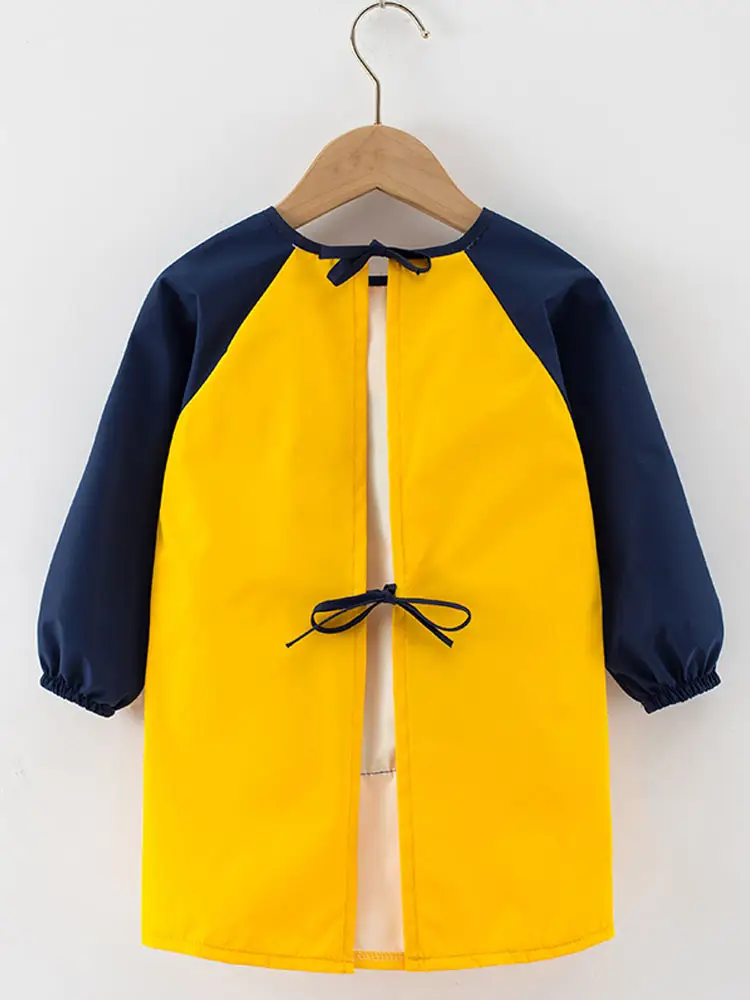 Baby Apron Boy's Mid-Length Waterproof Oil-Proof - Image 16