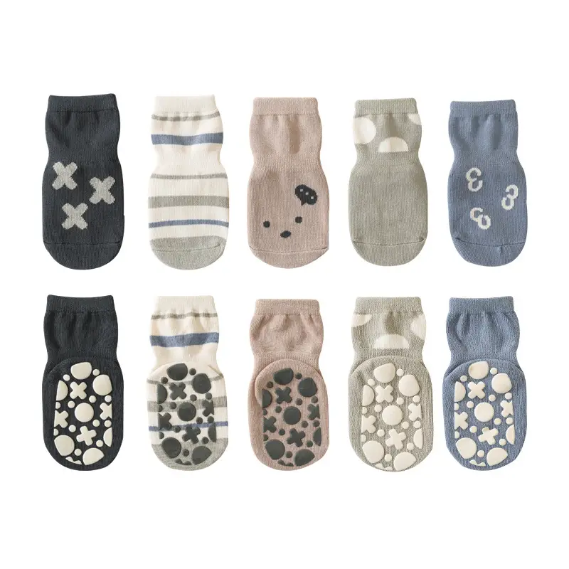 Baby Cotton Floor Socks Non-Slip Spring Summer - Image 10