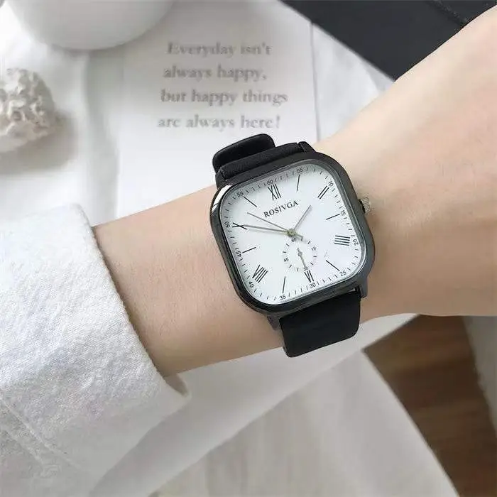 New Style Fashionable Couple Boys and Girls Junior High School Student Watches Women's and Men's Universal Simple Sports Quartz Watches