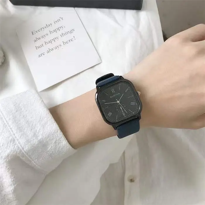 New Style Fashionable Couple Boys and Girls Junior High School Student Watches Women's and Men's Universal Simple Sports Quartz Watches