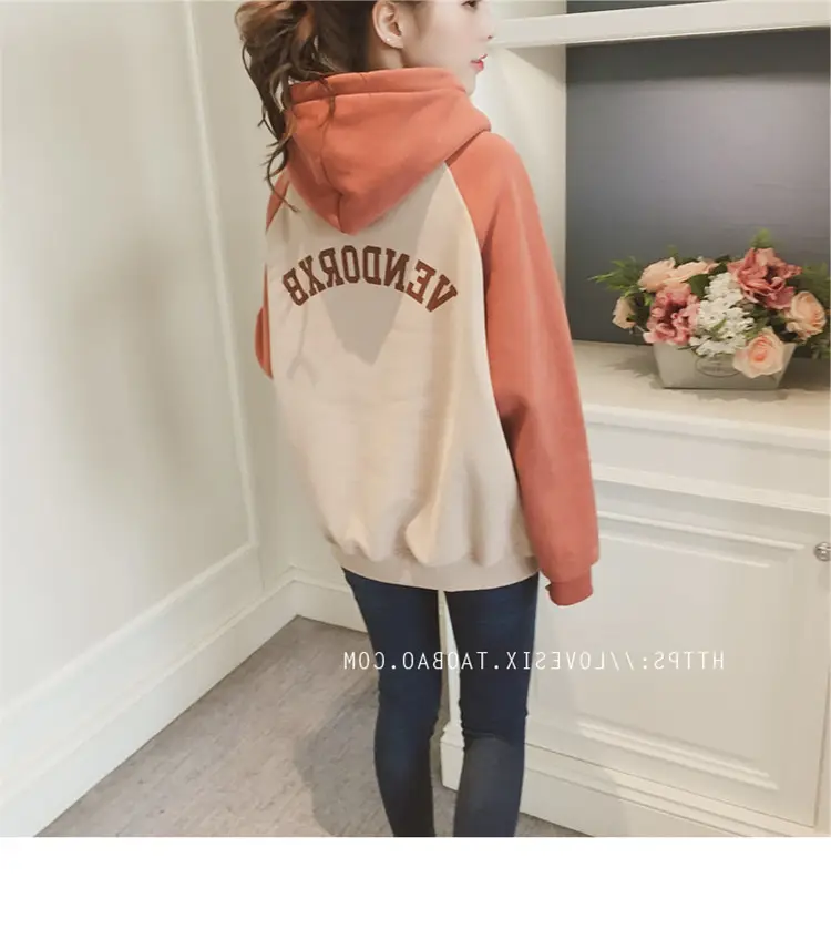 2022 Korean Style Velvet Hooded Sweatshirt Women — feature 23