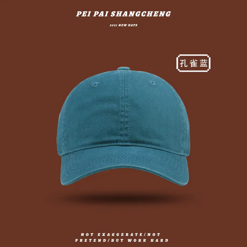 Women's Blue Baseball Cap All-match Sunshade Korean Style - Image 10