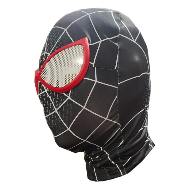 Spider-Man Mesh Headmask Red Mask Cosplay Hat