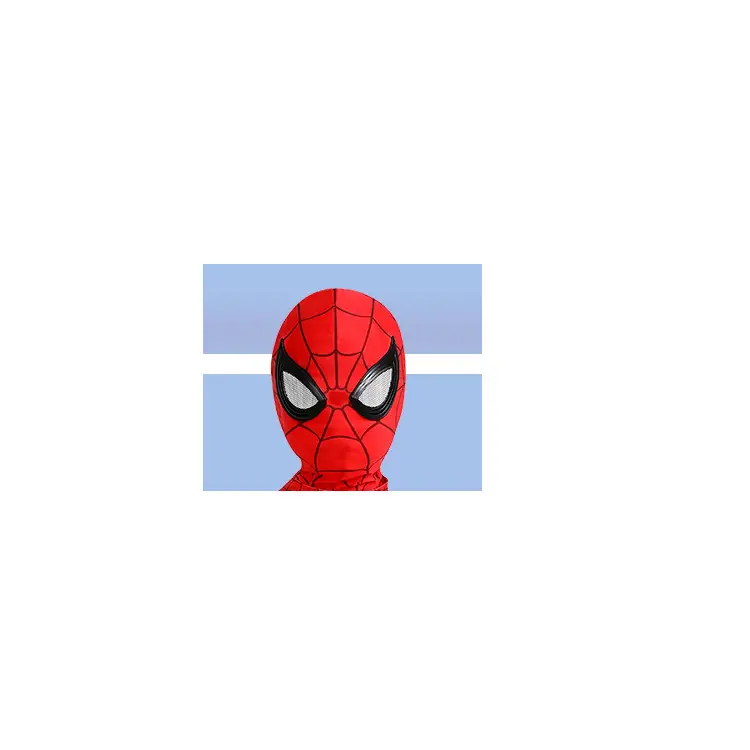 Spider-Man Mesh Headmask Red Mask Cosplay Hat - Image 7