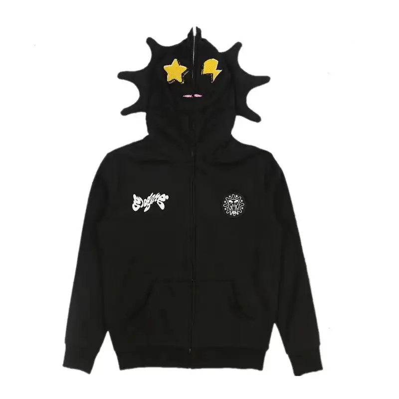 Batman Camo Hoodie Youth Casual Zipper - Image 3
