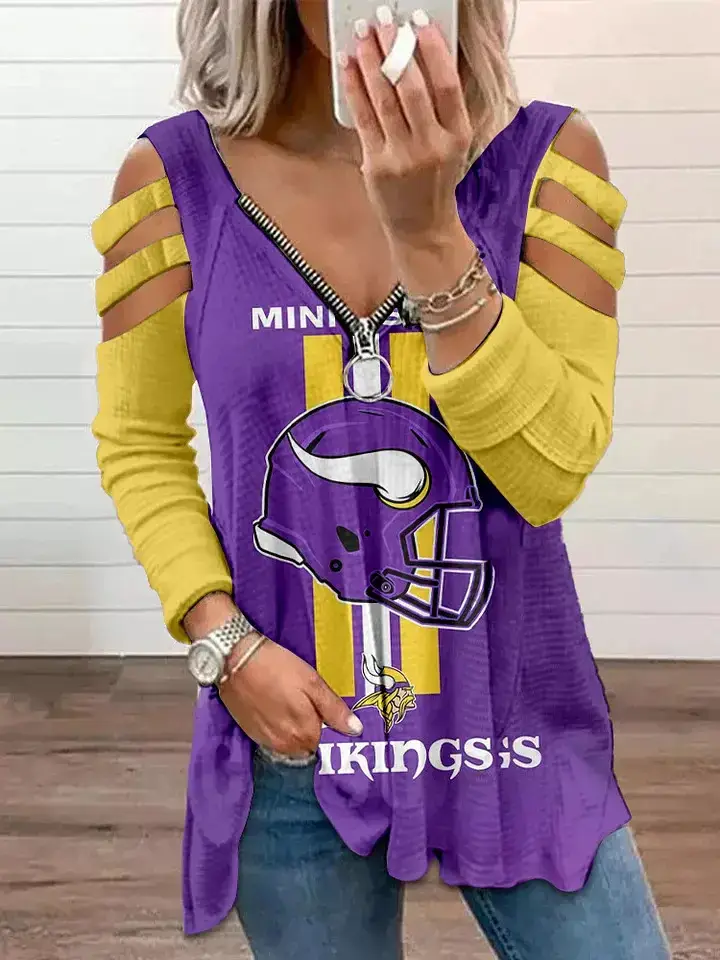 2024 Rugby Letter Print Long Sleeve Women's T-Shirt - Image 24