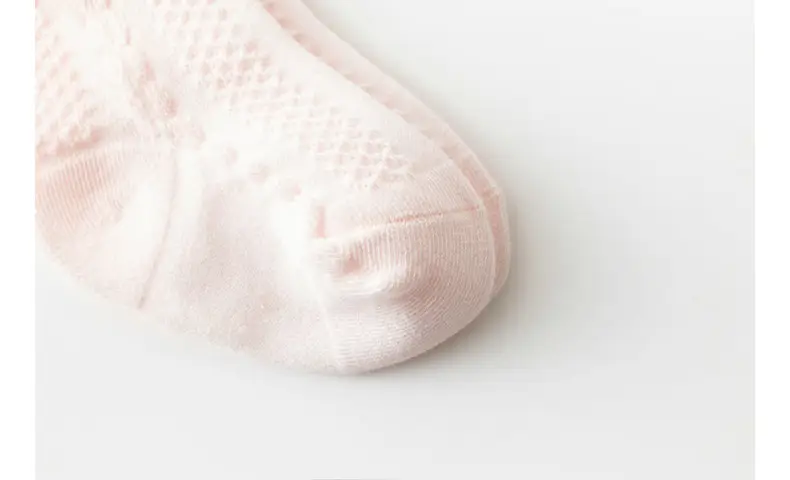 2025 Spring Baby Bow Mid-Calf Socks White Pink — feature 17