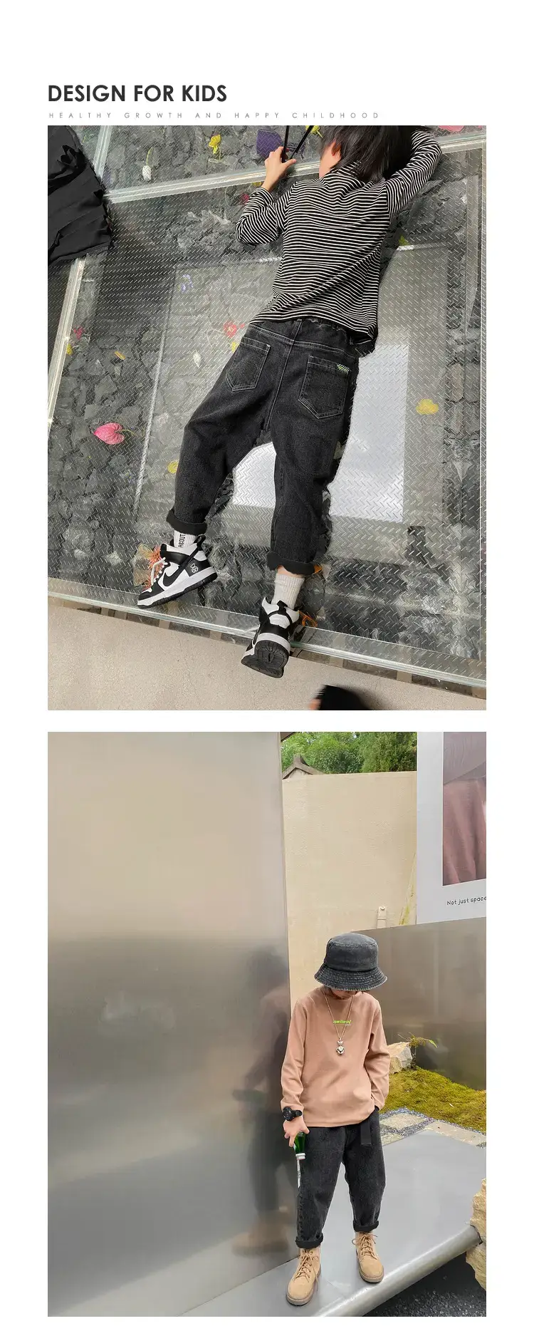 Boys Jeans Winter Velvet Spring Autumn Cross Border Wholesale — feature 26