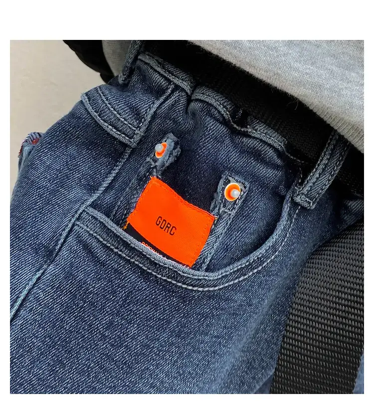 Boys Jeans Winter Velvet Spring Autumn Cross Border Wholesale — feature 27